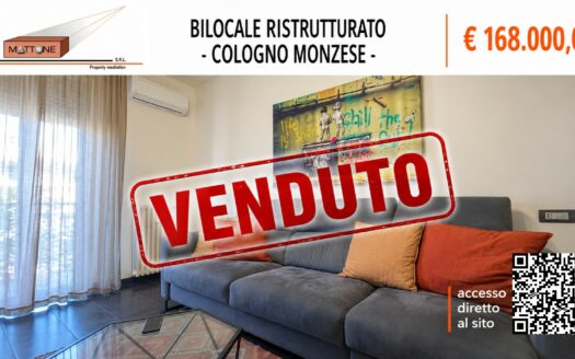 BILOCALE + CUCINA ABITABILE • MODERNO E COMPLETAMENTE RISTRUTTURATO – via Francesco Petrarca 35, Centro, Cologno Monzese